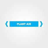 Custom Design Sign,Plant Air Pipe Marker